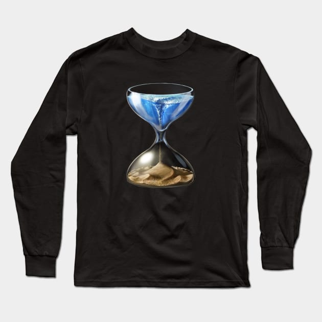 the time is running Long Sleeve T-Shirt by aerroscape